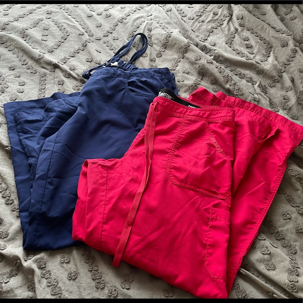 Lot of Greys Anatomy scrub pants